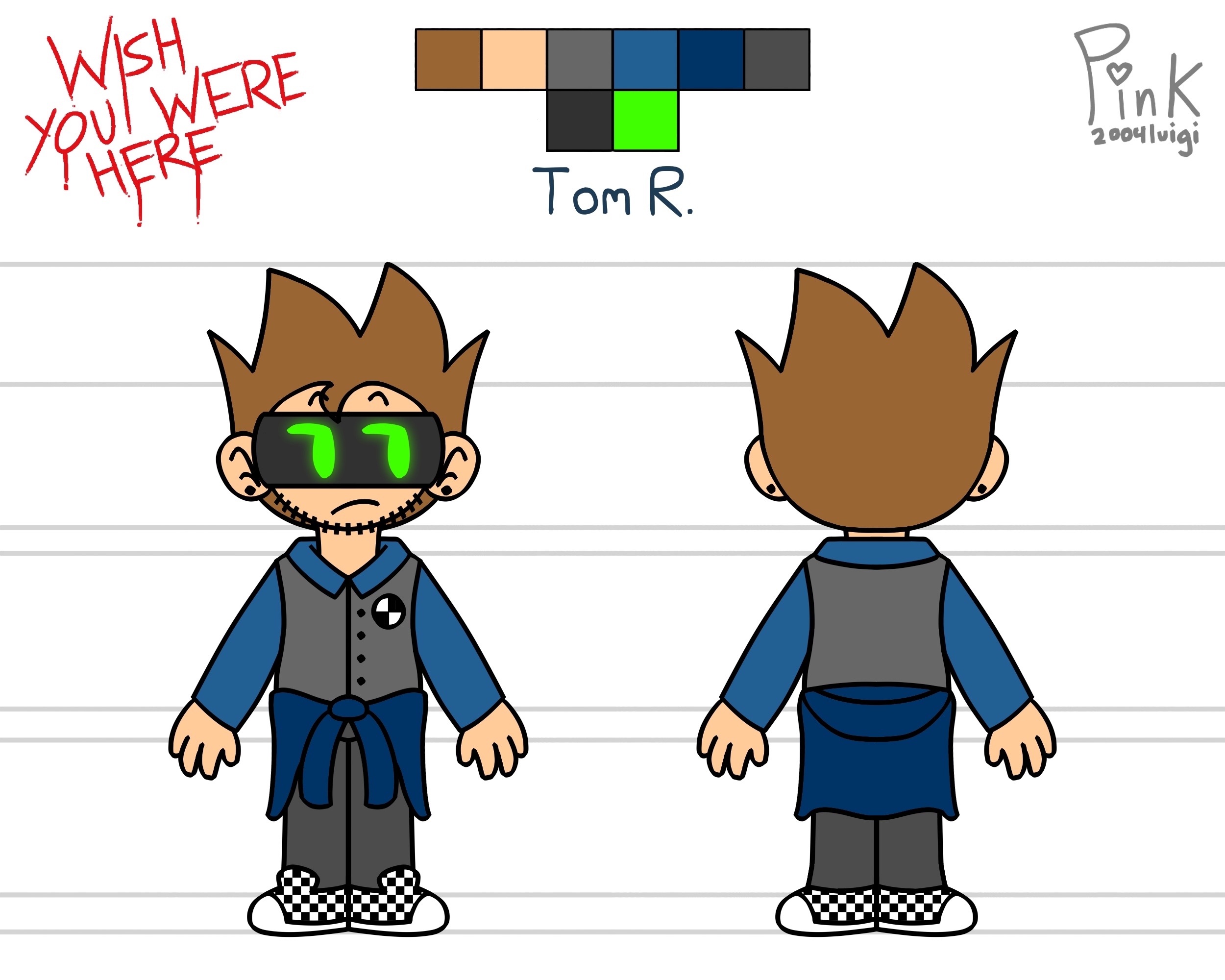 WYWH Tom Reference (Pink Vers.)